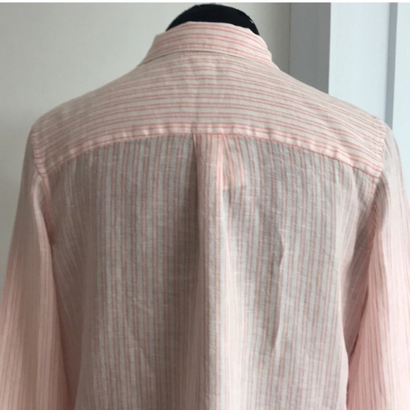 GAP Linen Boyfriend Shirt NWT - Picture 2 of 6